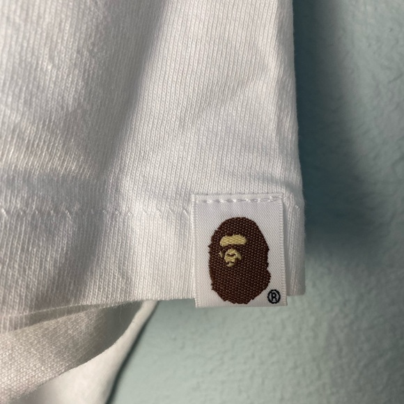 BAPE & Baby Milo Tee (SS21) White Size Medium - Picture 6 of 6